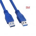 USB 3.0 Blue Cable (M to M) 5M