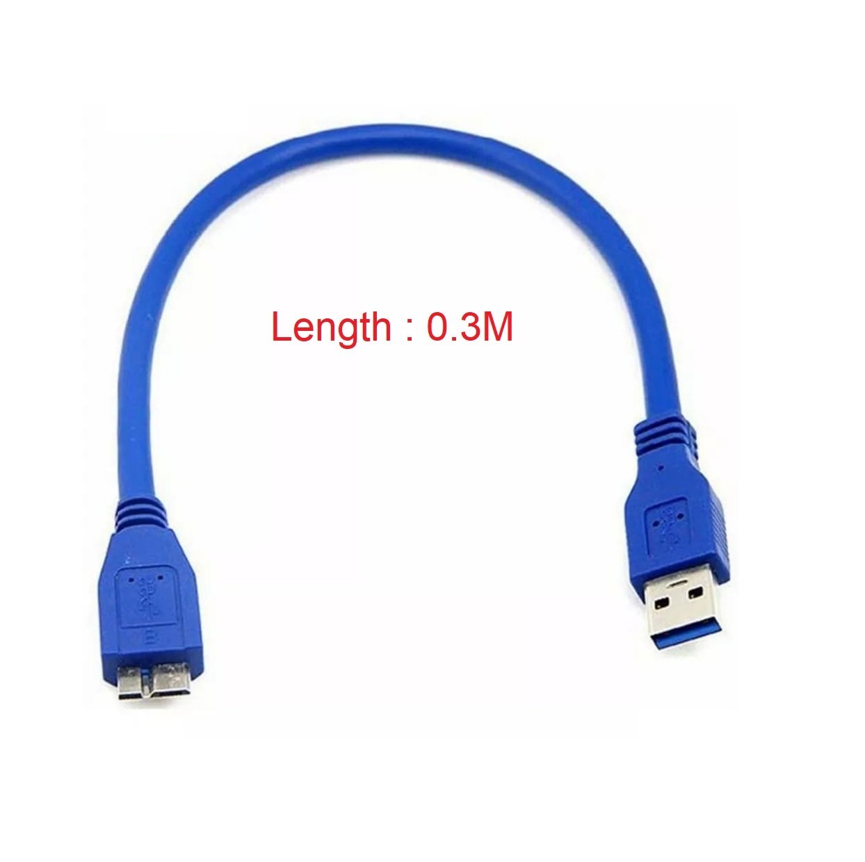 USB 3.0 to Micro-B Cable 0.3M