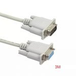 DB9 (9-Pin) Com Cable 3M (F to M)