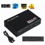 HDMI Splitter Sharing 1 In 4 Out