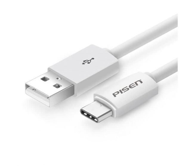 USB to Type-C Data Transfer & Charge 2A Pisen Cable 1.5M - Image 2