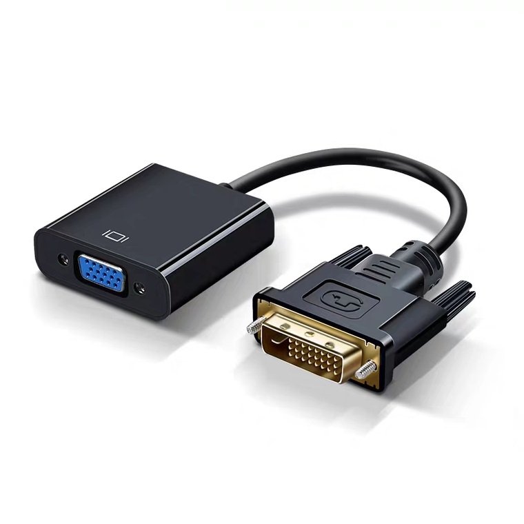DVI-D (24+1P) to VGA Adapter 0.2M