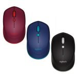 Logitech M337 Bluetooth Wireless Mouse Black/Blue/Red
