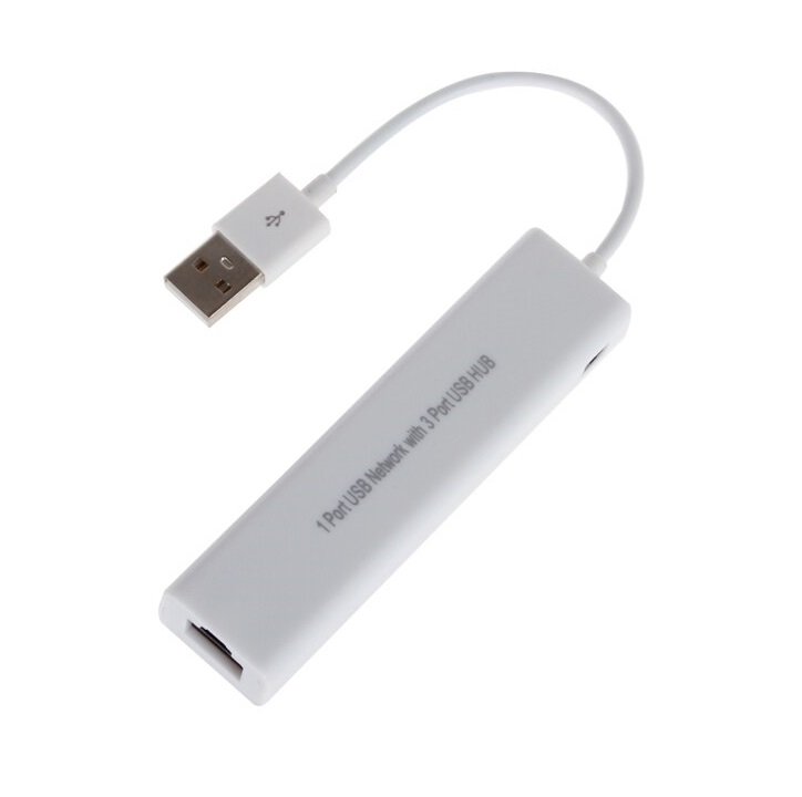 USB 2.0 Hub 3 Ports with LAN - Image 2