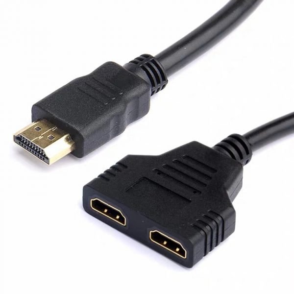 HDMI Connector 1 to 2. (M to F)