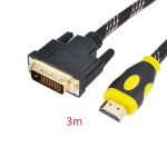 HDMI to DVI (24+1) Cable 3m