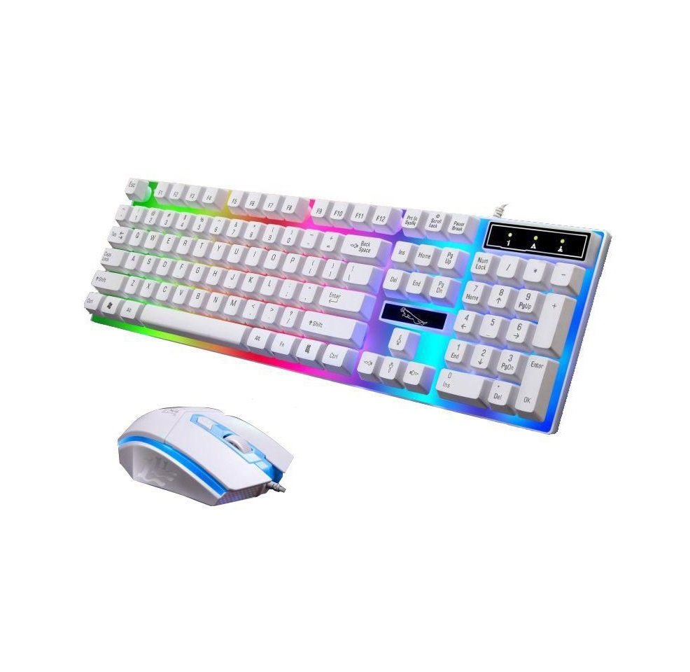 Keyboard Mouse Combo RGB Gaming G21
