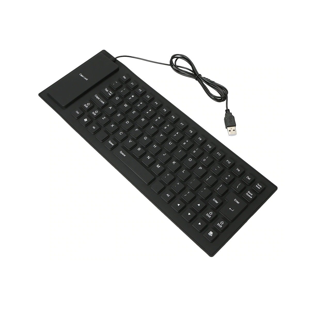USB Wired Flexible Waterproof Keyboard - Image 3