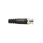 RG59 CCTV BNC Black Connector (100Pcs)