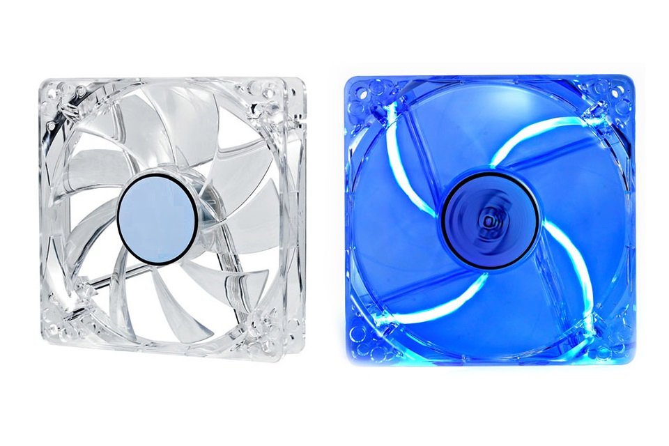 PC Fan Case 8cm 4 LED 4Pin - Image 6