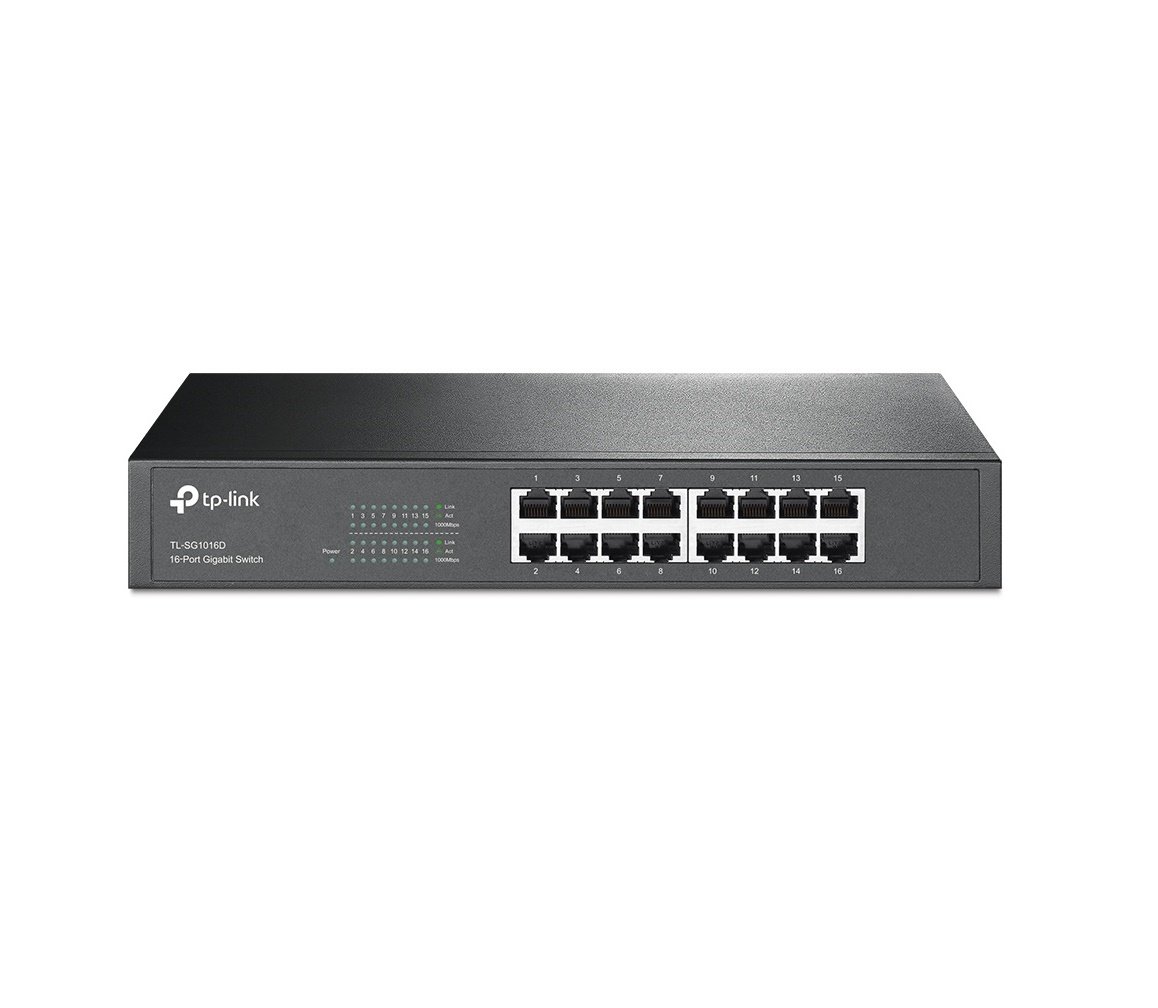 Switch 16 Port SG1016D Gigabit 13" (Plastic) TP-Link - Image 4