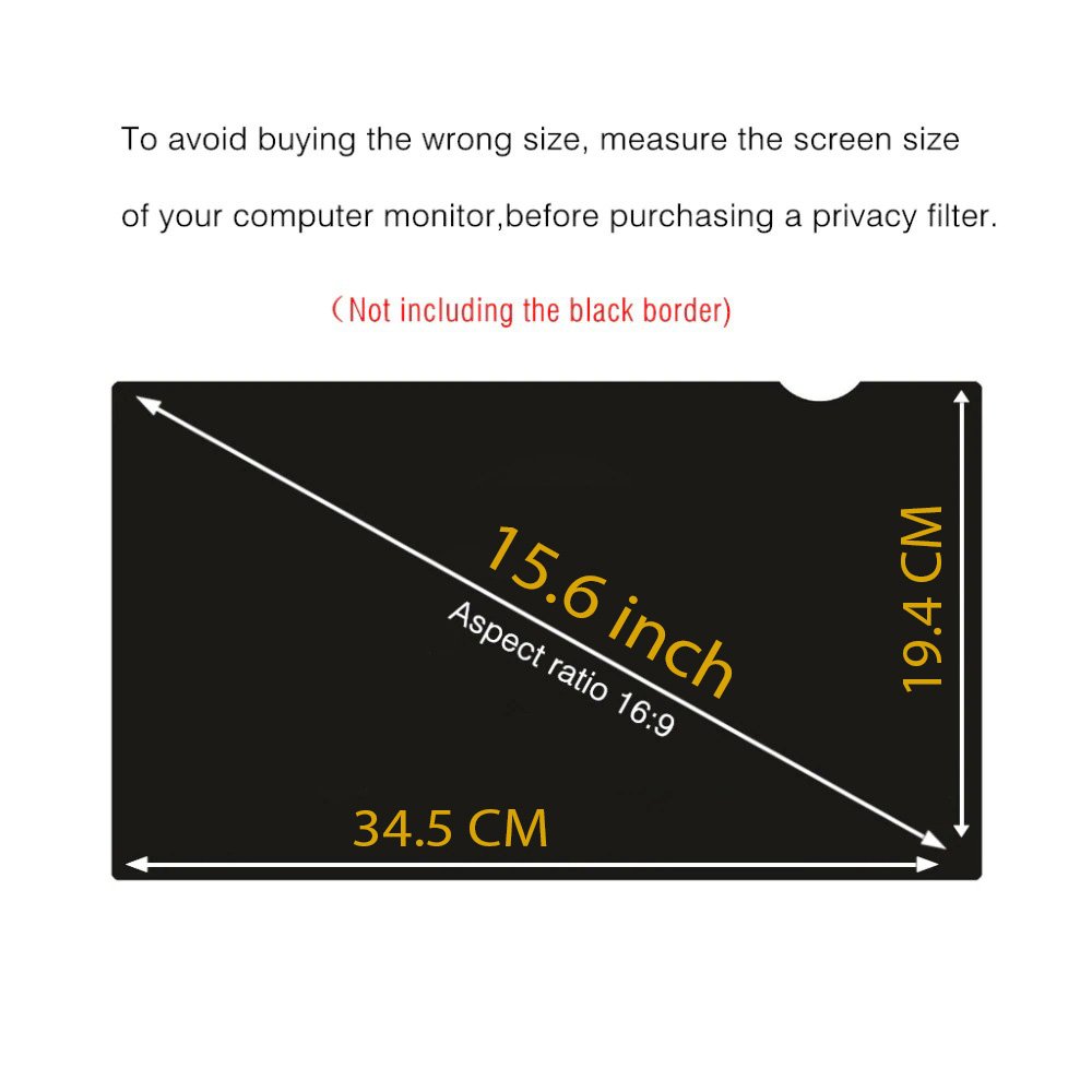 Private screen for laptop 15.6 inch - Image 4