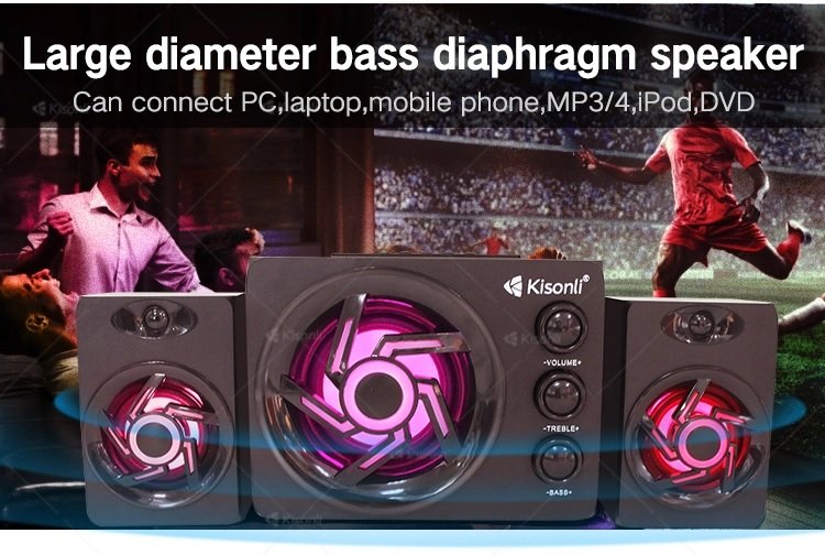 KISONLI TM-8000A LED Subwoofer speaker - Image 5