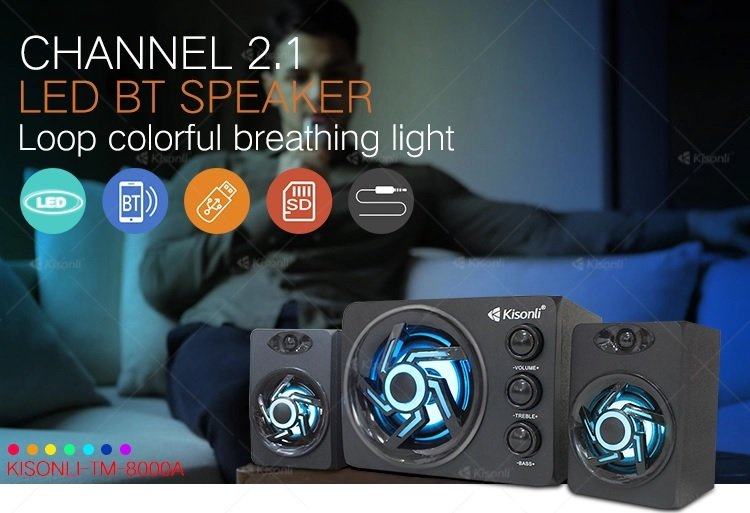 KISONLI TM-8000A LED Subwoofer speaker - Image 10
