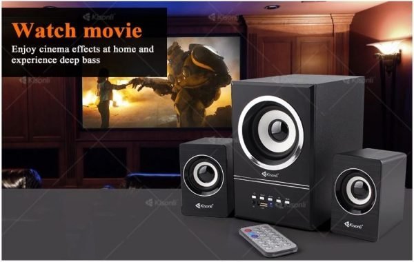 KISONLI – U2700BT multimedia 2.1 for home or office - Image 7