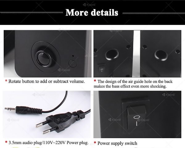 Kisonli AC-9002BT speaker - Image 9