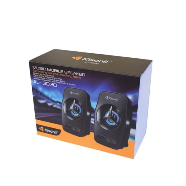 Kisonli L-3030 mini LED USB speaker - Image 5