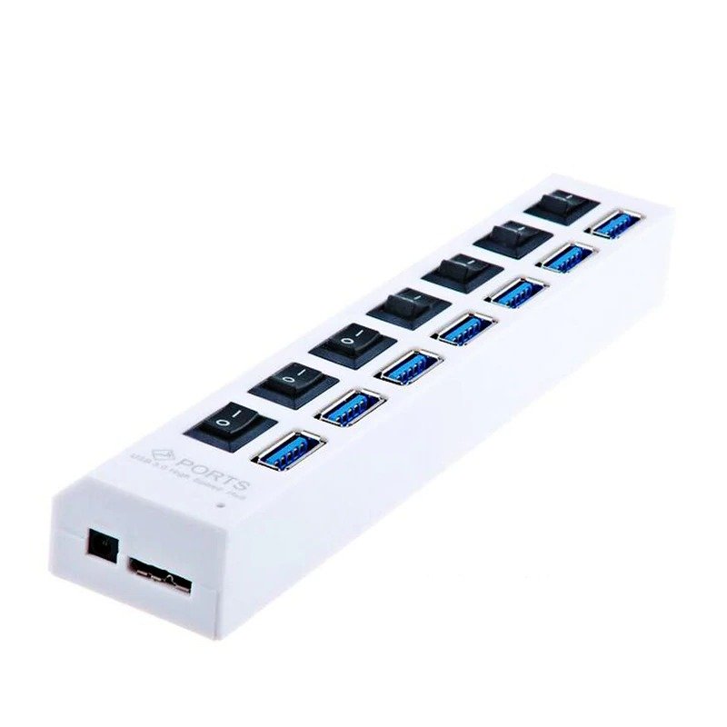 USB HUB 7 Port 3.0 with Switch - Image 4