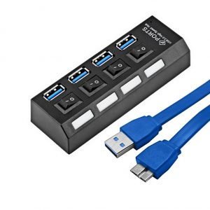 USB HUB 4 Port 3.0 with Switch