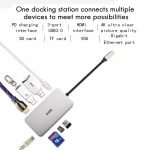 TypeC 10 in 1  hub adapter with 4K HDMI (SHU-C520)