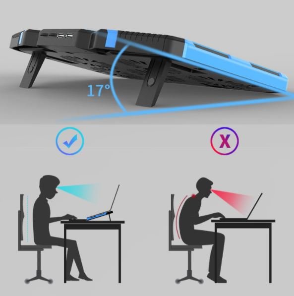 Nuoxi Q7 Laptop Cooling Pad - Image 6