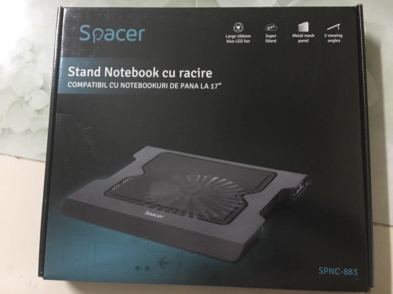 usb fan Spacer SPNC-883 laptop cooling pad - Image 5
