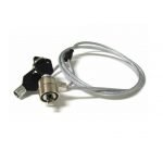 computer security Key Lock Steel Cable