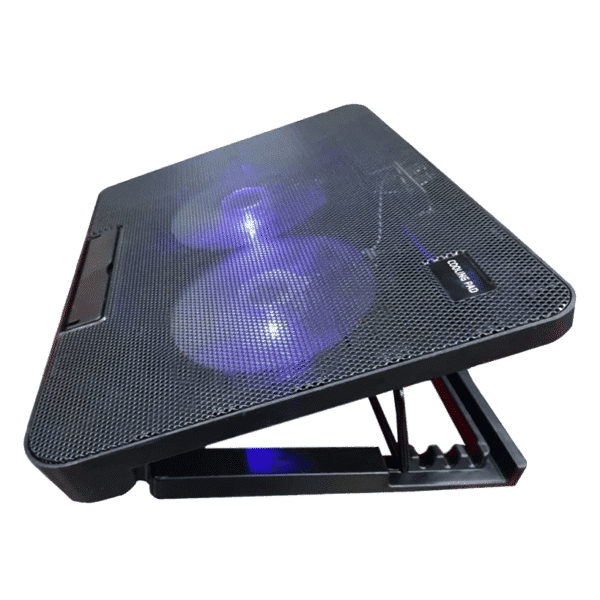 Laptop Cooling Pad N99 With 2 Dual Fan (Black) - Image 2